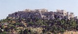 Uitzicht op de Akropolis